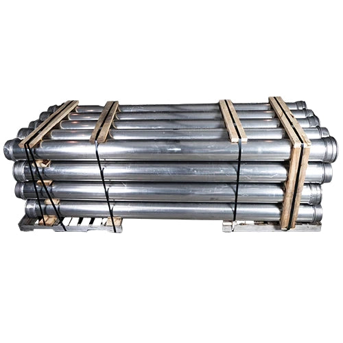 Aluminum Vacuum Pipe 6" x 20' w/ ends (FULL BUNDLE)