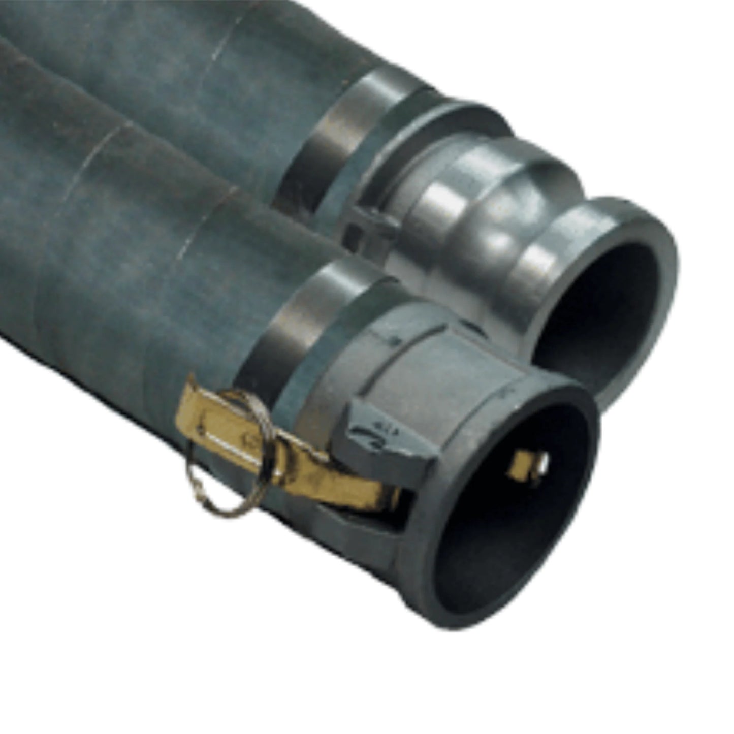 Rubber Suction Hose w/ ends 4" x 25' section