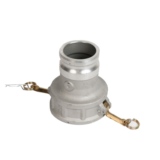 DA 4" Female to 2" Male Aluminum Reducer