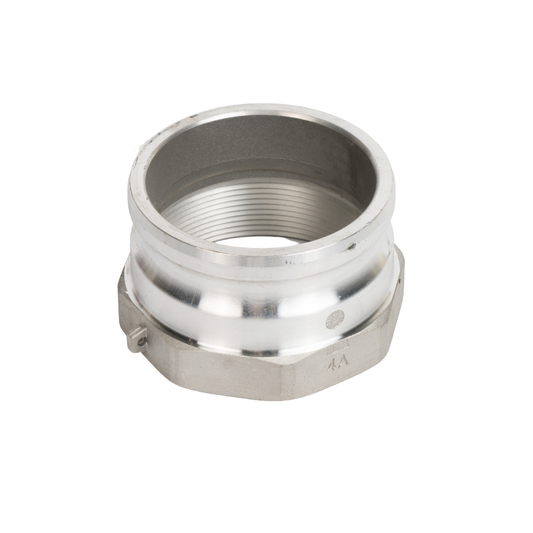 Part A 6" (Stainless Steel) Female Thread to Male Adapter