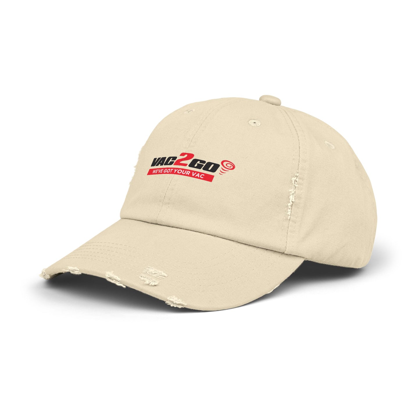 Vac2Go Unisex Distressed Cap