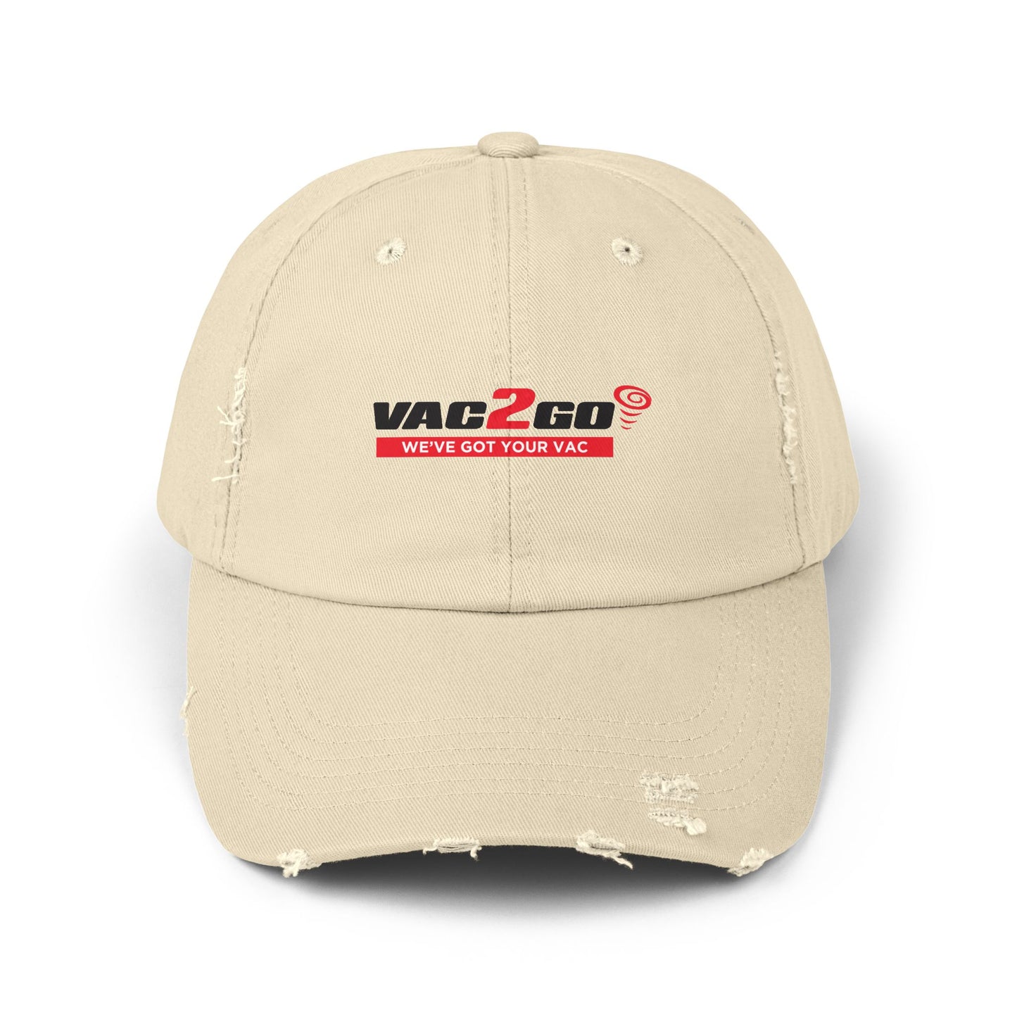 Vac2Go Unisex Distressed Cap