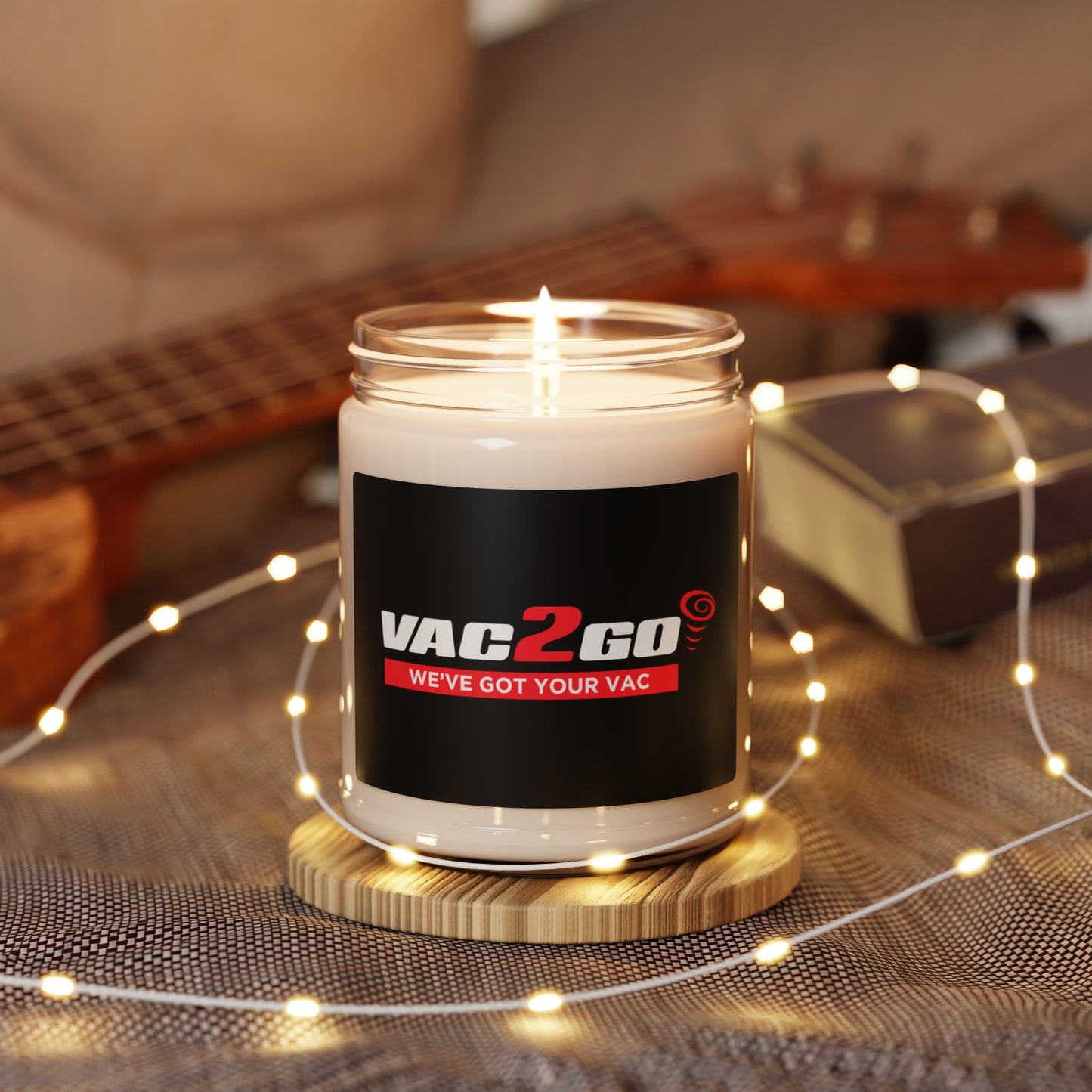 Vac2Go Branded Scented Soy Candle