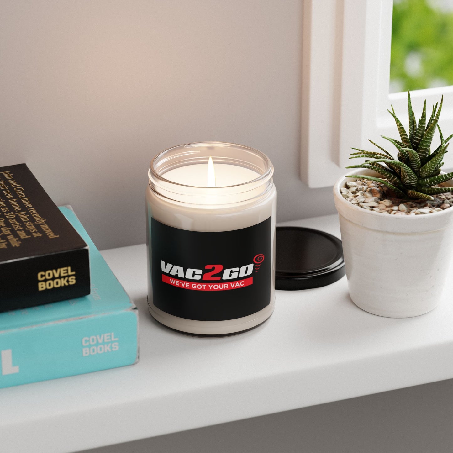 Vac2Go Branded Scented Soy Candle