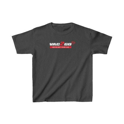 Vac2Go - Kids Vac2Go Heavy Cotton Tee - We've Got Your Vac!