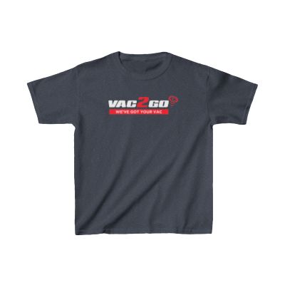 Vac2Go - Kids Vac2Go Heavy Cotton Tee - We've Got Your Vac!