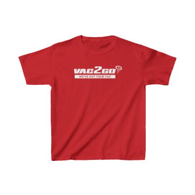 Vac2Go - Kids Vac2Go Heavy Cotton Tee - We've Got Your Vac!