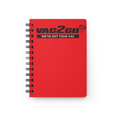 Vac2Go Spiral Bound Journal