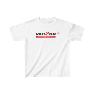 Vac2Go - Kids Vac2Go Heavy Cotton Tee - We've Got Your Vac!